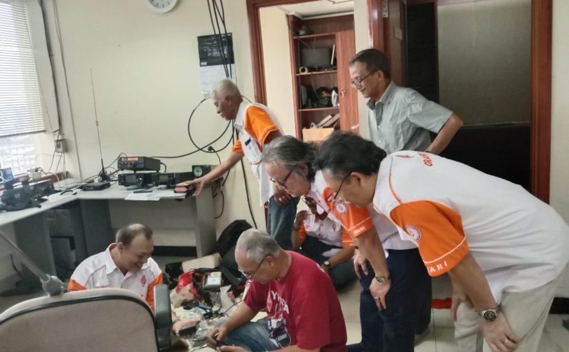ORARI DKI Jakarta Gelar Workshop Antena Vertical HF 5 Band