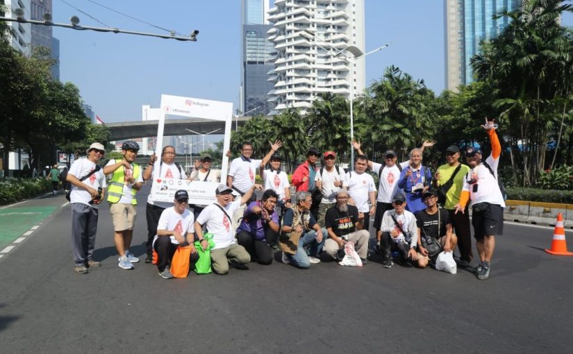 ORARI LOKAL JAKARTA SELATAN GELAR SPECIAL CALL 8G0CFD DI CAR FREE DAY SUDIRMAN