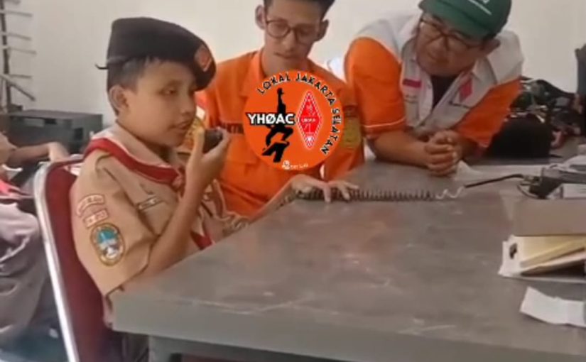 YHØACJD Hadirkan Pengalaman Belajar Komunikasi Radio bagi Pramuka Berkebutuhan Khusus